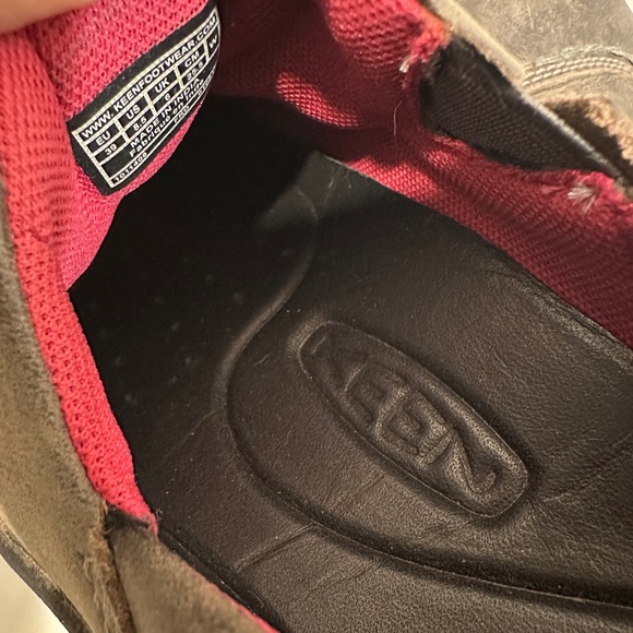 Keen Kaci Full-Grain Magnet Brown Leather Slip-On Clogs Size 8.5 VGUC - Picture 6 of 6